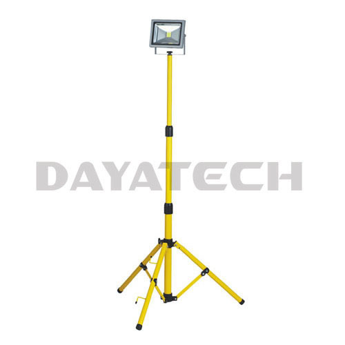 Lampu Kerja LED 20W kanthi Tripod Kuning