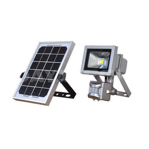 Lampu Keamanan LED PIR Motion Solar 10W