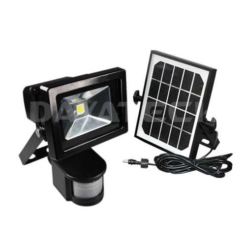 10w Solar Panel Charger Lampu Kerja LED