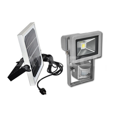 Solar PIR Sensor Gerak Lampu Sorot LED